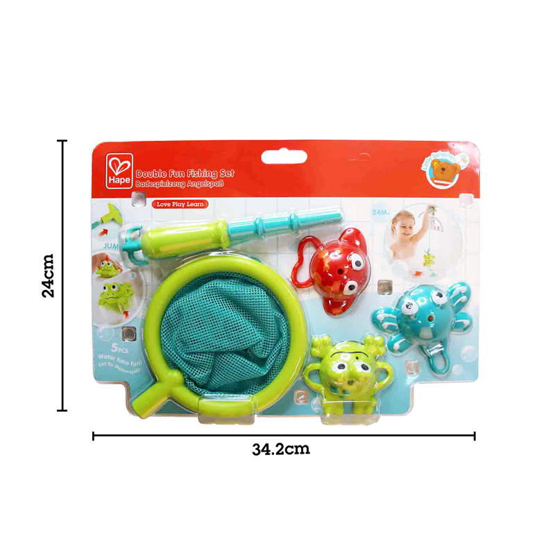 Hape Double Fun Fishing Set | Makhluk Melompat Laut dengan Pegangan