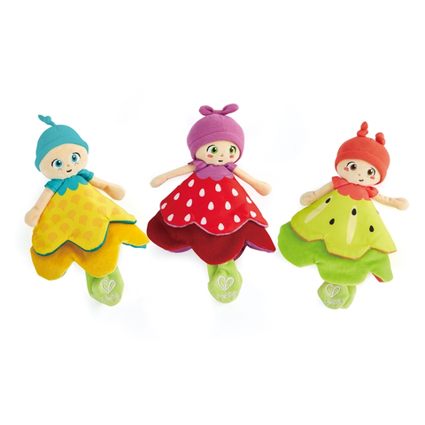 Hape Flowerini | Mainan Bayi Bayi yang berwarna-warni dengan Tinkling Bell, Mainan Mainan Multi Bahan untuk Bayi 0+ bulan dan ke atas