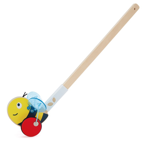 Hape Bumblebee Push Pal | Bumblebee Themed Push Pull Walker Toy untuk Kanak-kanak & Kanak-kanak